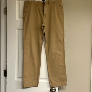 J. Crew Straight fit khaki chino pants. Flawless